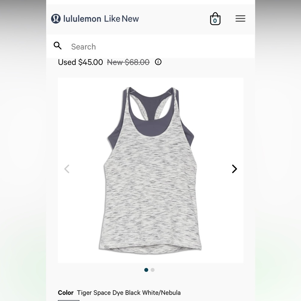 Lululemon Twist and Toil Top